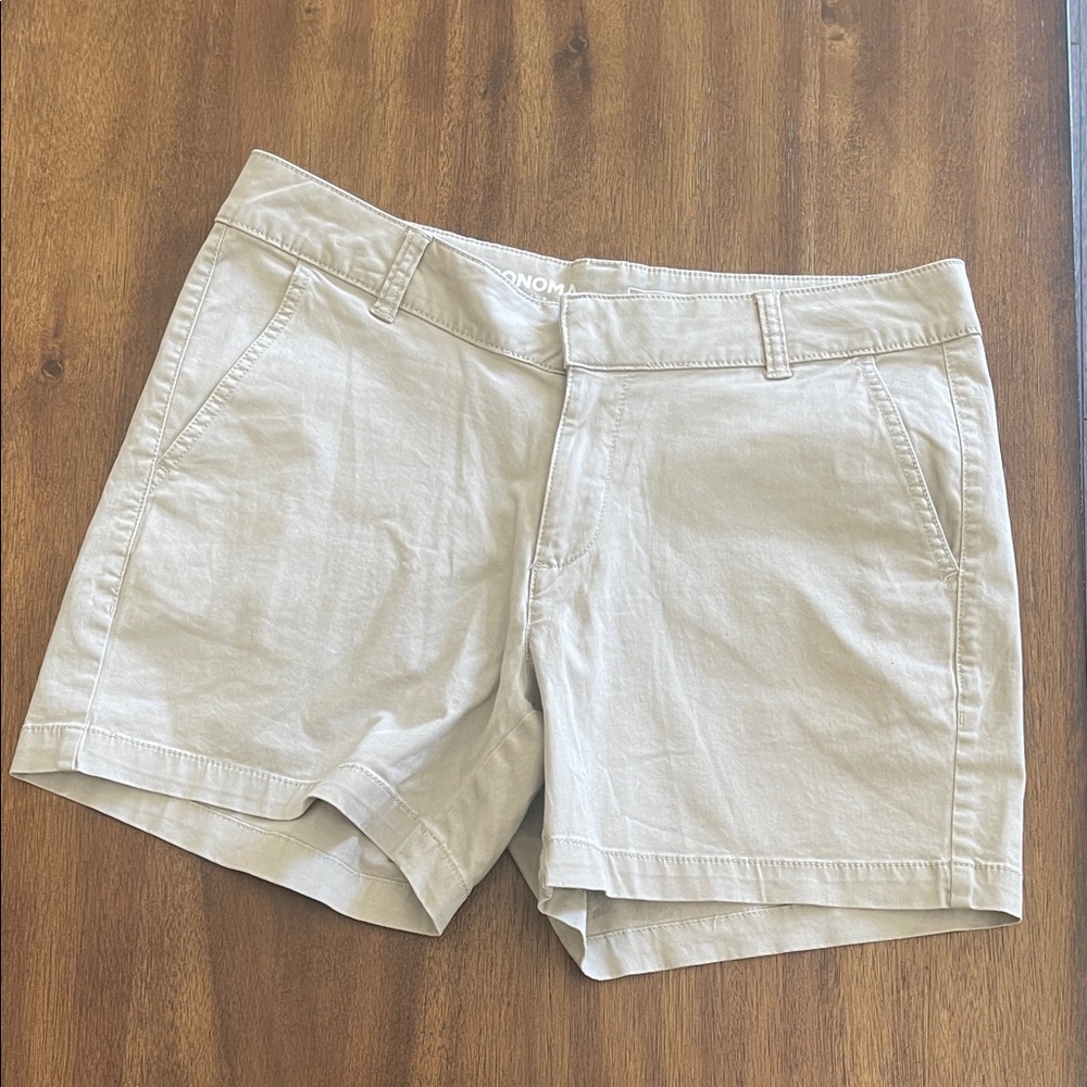 Sonoma Women's  Tan Shorts